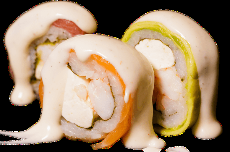 Maguro Sake Ebi Rolls