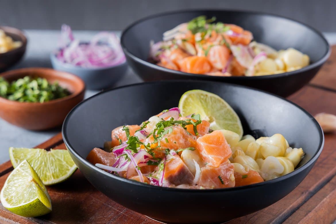 Ceviche Salmón